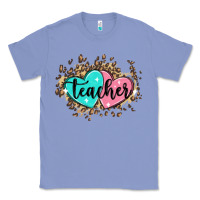 Colony Blue heart teacher Classic Tee - MaliasSmallBusiness