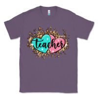 Lavender heart teacher Classic Tee - MaliasSmallBusiness