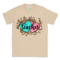 Mushroom heart teacher Classic Tee - MaliasSmallBusiness