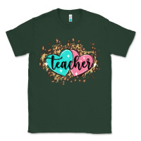 Sports Green heart teacher Classic Tee - MaliasSmallBusiness