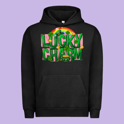 St Patricks Lucky Charm Urban Hoodie Designed By Fadigitalartstudio