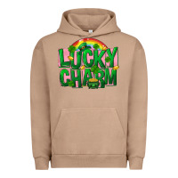 Pigment Burro St Patricks Lucky Charm Urban Hoodie - FaDigitalArtStudio