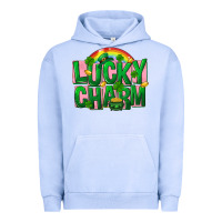 Pigment Grape Ice St Patricks Lucky Charm Urban Hoodie - FaDigitalArtStudio