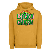 Pigment Peanut Butter St Patricks Lucky Charm Urban Hoodie - FaDigitalArtStudio