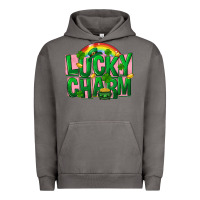 Pigment Tornado St Patricks Lucky Charm Urban Hoodie - FaDigitalArtStudio