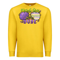 Lemon mardi gras dude Premium Sweatshirt - CowGirlArtShop