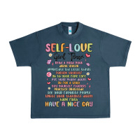 Midnight Navy self love girl tour malias Urban Heavy Tee - MaliasSmallBusiness