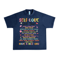 Navy self love girl tour malias Urban Heavy Tee - MaliasSmallBusiness