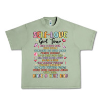 Oil Green self love girl tour malias Urban Heavy Tee - MaliasSmallBusiness