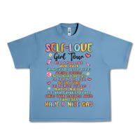 Pebble Blue self love girl tour malias Urban Heavy Tee - MaliasSmallBusiness