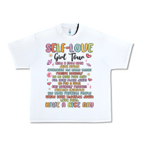 White self love girl tour malias Urban Heavy Tee - MaliasSmallBusiness