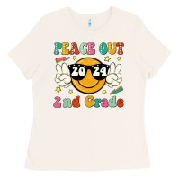 Bone peace out 2024 2nd grade Ladies Tee - JahusDesignShop