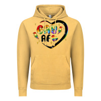 Vintage Mustard gay af Vintage Hoodie - MaliasSmallBusiness