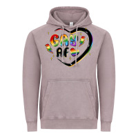 Vintage Zinc gay af Vintage Hoodie - MaliasSmallBusiness