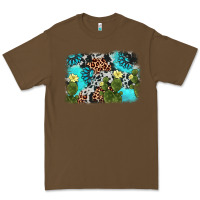 Cacao cactus gemstone background Premium Tee - AdoDesignShop