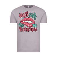 Vintage Zinc hot girls go to therapy Vintage Tee - MaliasSmallBusiness