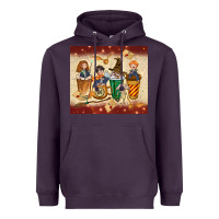 Plum wizards coffee cups Heavyweight Hoodie - TumblerDesignByShophia