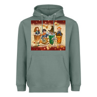 Sage wizards coffee cups Heavyweight Hoodie - TumblerDesignByShophia
