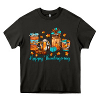 Asphalt happy thanksgiving coffee Heavy Core Tee - JahusDesignShop
