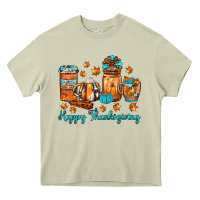 Mossy happy thanksgiving coffee Heavy Core Tee - JahusDesignShop