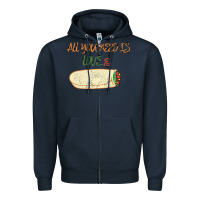 Navy Valentine Zipper Hoodie - Bettercallsaul
