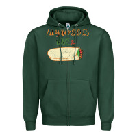 Sports Green Valentine Zipper Hoodie - Bettercallsaul
