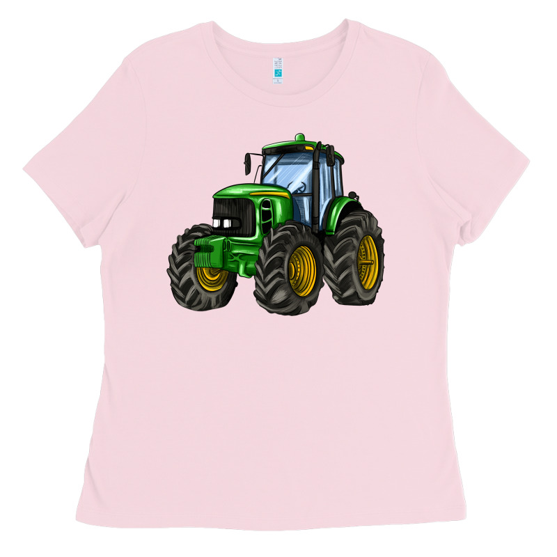Farm Tractor Ladies Tee by AdoDesignShop | Teevron