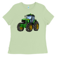 Matcha farm tractor Ladies Tee - AdoDesignShop