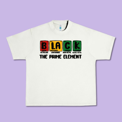 Prime Element Urban Heavy Tee Designed By Maliassmallbusiness