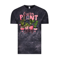 Cloud Black crazy plant lady houseplants Vintage Tee - JahusDesignShop
