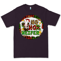 Plum Christmas ho ho heifer Premium Tee - Artiststas