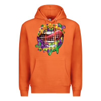 Carrot mardi gras lips Premium Hoodie - CowGirlArtShop