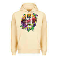 Pina Colada mardi gras lips Premium Hoodie - CowGirlArtShop