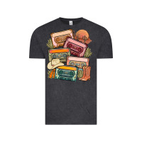 Vintage Black customized country cassette tapes Vintage Tee - MaliasSmallBusiness