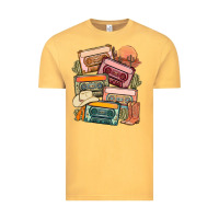 Vintage Mustard customized country cassette tapes Vintage Tee - MaliasSmallBusiness