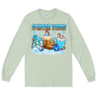 Matcha winter vibes Long Sleeve Tee - MaliasSmallBusiness