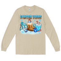 Mushroom winter vibes Long Sleeve Tee - MaliasSmallBusiness