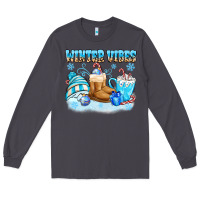 Smoke winter vibes Long Sleeve Tee - MaliasSmallBusiness