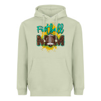 Matcha Football Mom Mother's Day Heavyweight Hoodie - HowdyJamesFarm