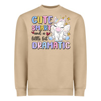 Mushroom cute smart and a little bit dramatic Heavyweight Sweatshirt - MaliasSmallBusiness