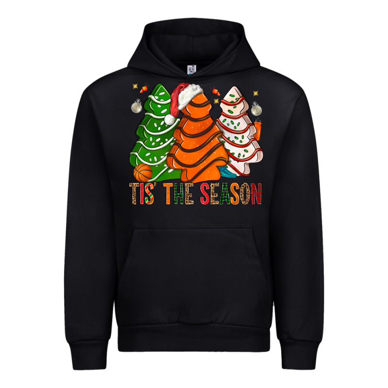 Tis' The Season Basketball Christmas Cakes Urban Hoodie by BundleAndBundleShop | Teevron