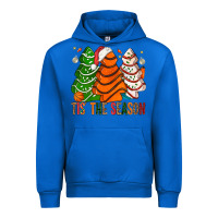Cobalt Tis' The Season Basketball Christmas Cakes Urban Hoodie - BundleAndBundleShop