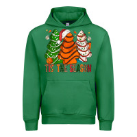 Emerald Tis' The Season Basketball Christmas Cakes Urban Hoodie - BundleAndBundleShop