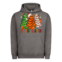 Pigment Tornado Tis' The Season Basketball Christmas Cakes Urban Hoodie - BundleAndBundleShop