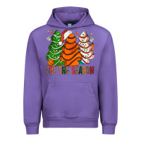 Tulip Tis' The Season Basketball Christmas Cakes Urban Hoodie - BundleAndBundleShop
