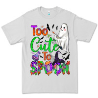 Dove Grey too cute to spook Premium Tee - BundleAndBundleShop