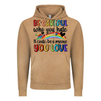 Vintage Camel be careful who you hate Vintage Hoodie - MaliasSmallBusiness