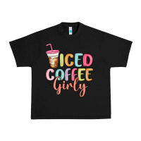 Black iced coffee girly Urban Heavy Tee - MaliasSmallBusiness