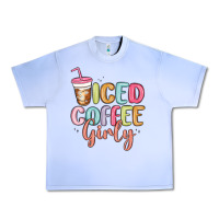 Grape Ice iced coffee girly Urban Heavy Tee - MaliasSmallBusiness