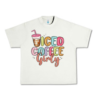 Pistachio iced coffee girly Urban Heavy Tee - MaliasSmallBusiness